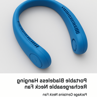 Portable Bladeless Hanging Rechargeable Neck Fan
